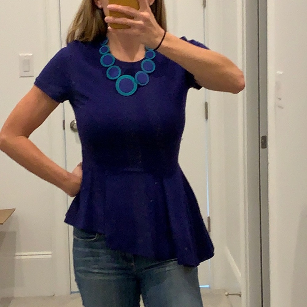 BCBG Asymmetrical Harlee top